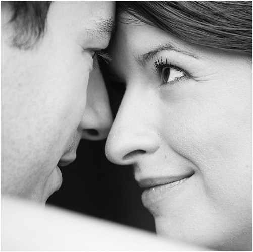 The close up view of love 