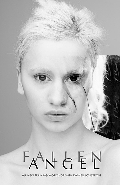 23. A graphic that Luke has been working on for the Fallen Angel project.