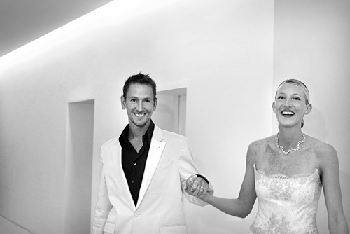 01_13 As the happy couple come towards me, I’m walking backwards holding a TTL flash in my left hand above the camera. One way or another, it’s a moment of fun and spontaneity in which the couple’s expressions reflect. ISO 800 f/4 at 1/60th
