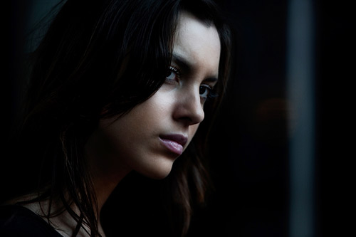 A bit of a moody dark picture with a sinister glare. I took this in Melbourne using a Nikon D3.