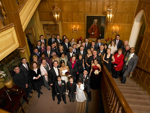 This group picture was lit with big flash fitted with a brolly. ISO 200, 1/4 second, f/7.1