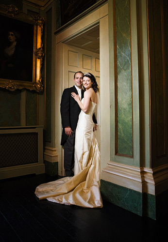 I used a zoomed in Speedlight on a stand to the left of the camera to light this doorway. I set the flash in a vertical orientation to match the shape of the frame. ISO 800, 1/125th second, at f/4.