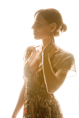 Not wanting to leave soft light out of the show I demonstrated how to shoot into the soft box.