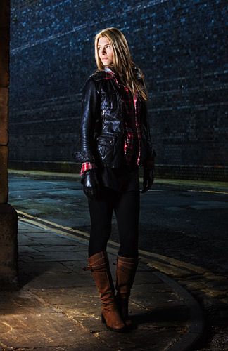 The kick light just trickles in to light the hair while the softbox gets to work on Charlotte's torso.