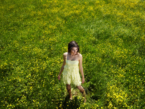 phaseone_p65_test_2_120_small Here is a low ISO shot for you to compare. You can download the full res file too by clicking on the picture. I shot this with the camera on top of my monopod held above my head. I focused on Stina's feet and then hoisted the camera into the air. The self timer did the rest.