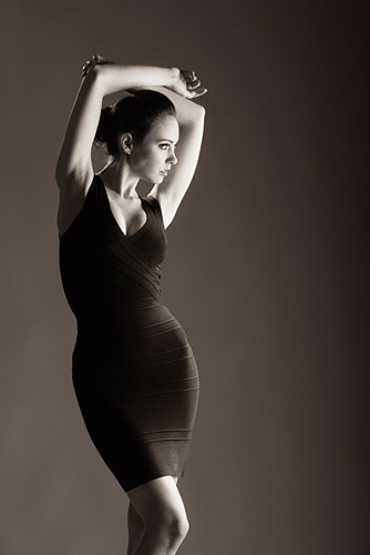 studio_lighting12 A little known fact: Sarah, our model was a finalist for the Miss Universe competition.