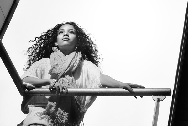 I love this look and I chose to treat it to a black and white treatment. 100mm lens.