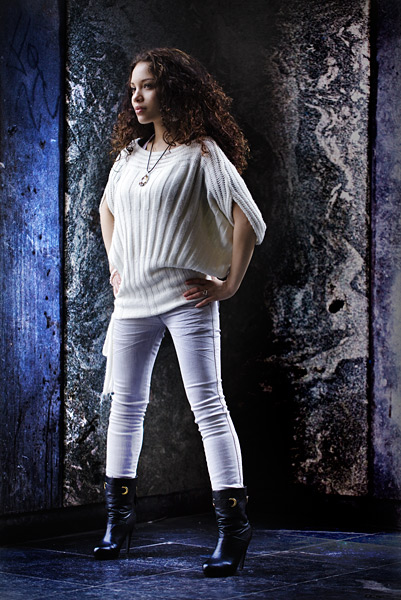 10. Another natural light shot using naturally occuring key and kick two point lighting.