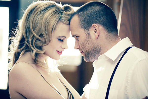 30. Some intimacy was called for in this classic shot.