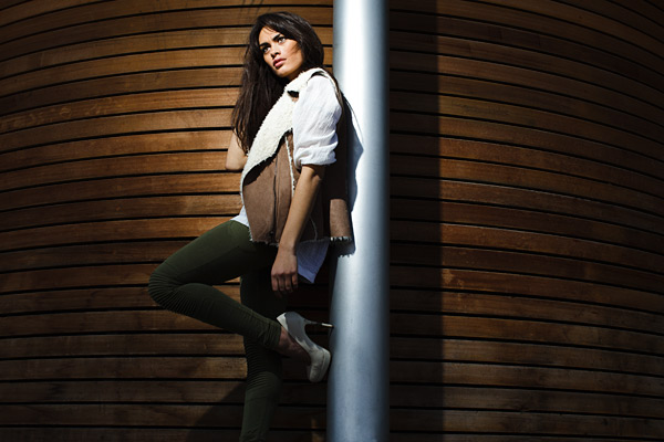 9. Theres nothing like a slash of flash to make a shot come alive. Lying on the ground helped too by accentuating the curve of the background.