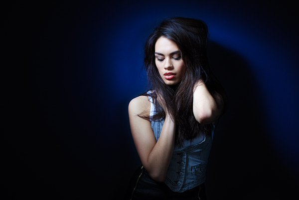 N5. A one light portrait.