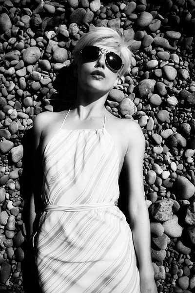 Katy_McGee_23 23. Katy needed a rest so we shot on the pebbles. Only kidding! We just used the sun to light