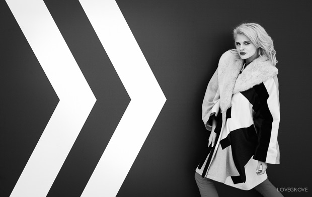 Monochrome magic with Chloe Jasmine Whichello