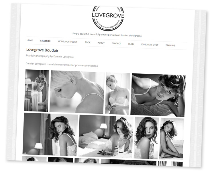 Lovegrove Boudoir gallery now live ~ 120 Pictures