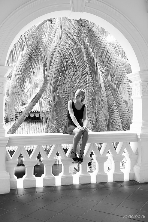 06. Raffles was a great place to shoot in. Karen from Baobab had once again done us proud with obtaining the necessary permissions and licences etc.