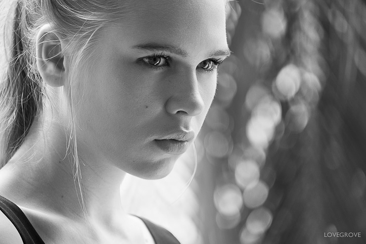 10. The Fuji long zoom lens produces a delicate, calm bokeh.