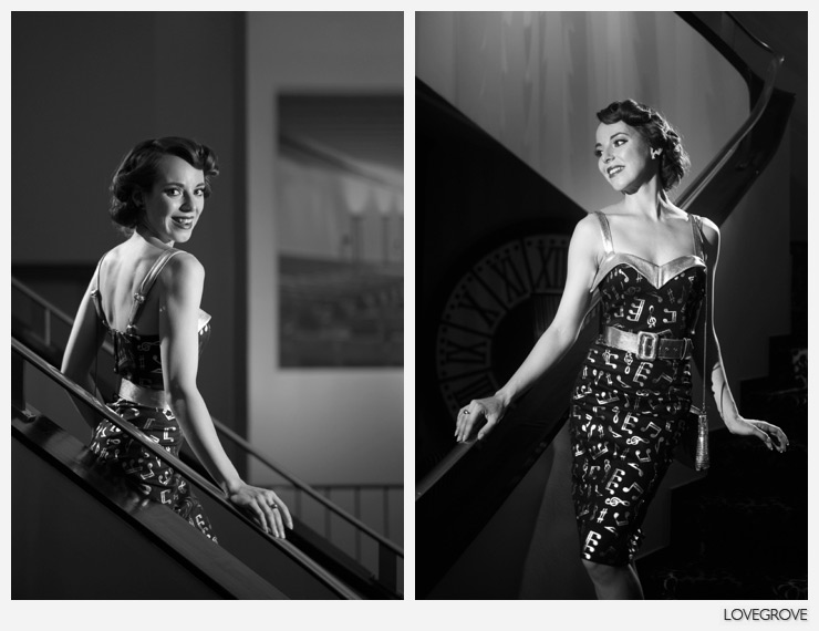 09. The staircase at the hotel was a wonderful location to shoot in.
