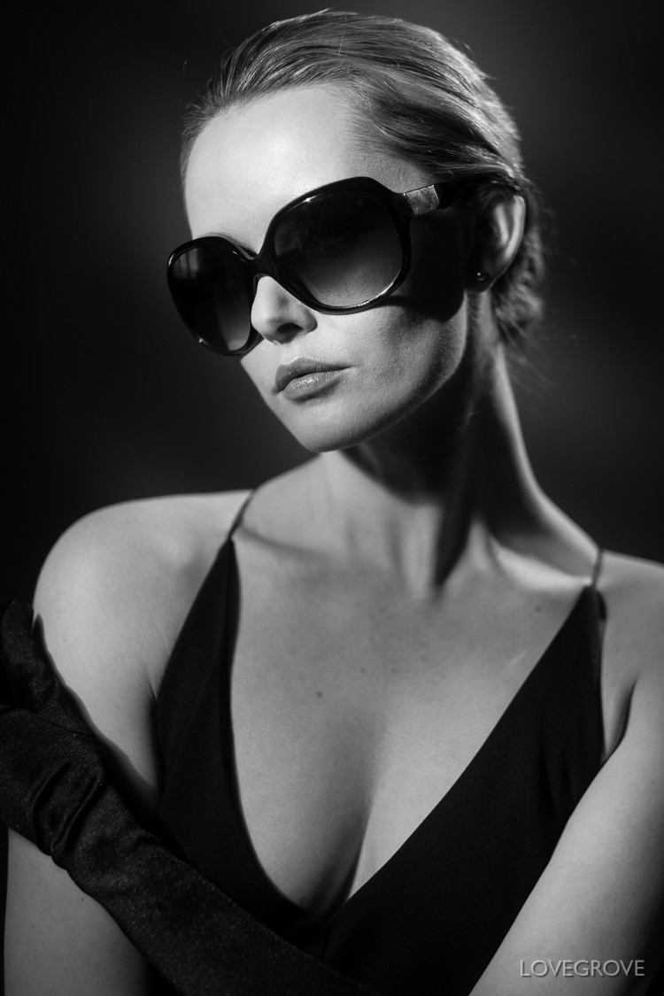 A subtle tweak to the styling and this shot is bang up to date. The key light is a Lupolux LED 650 and the backlight is another Lupolux LED 650.