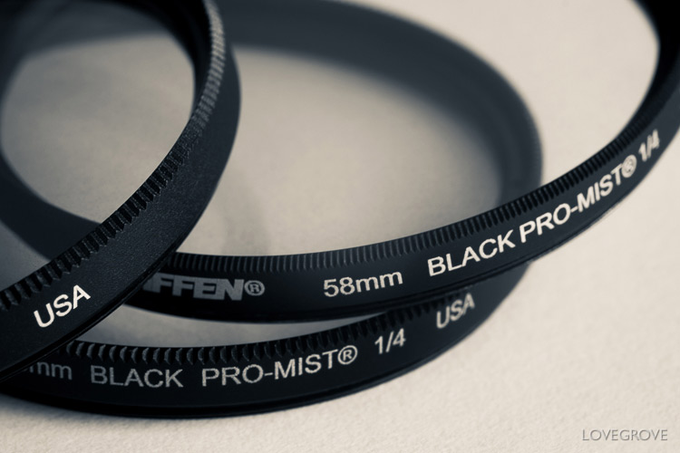 10. The Tiffin Black Pro Mist filter to take the edge off my digital files. 1/4 strength or even 1/2 is best for this kind of work.