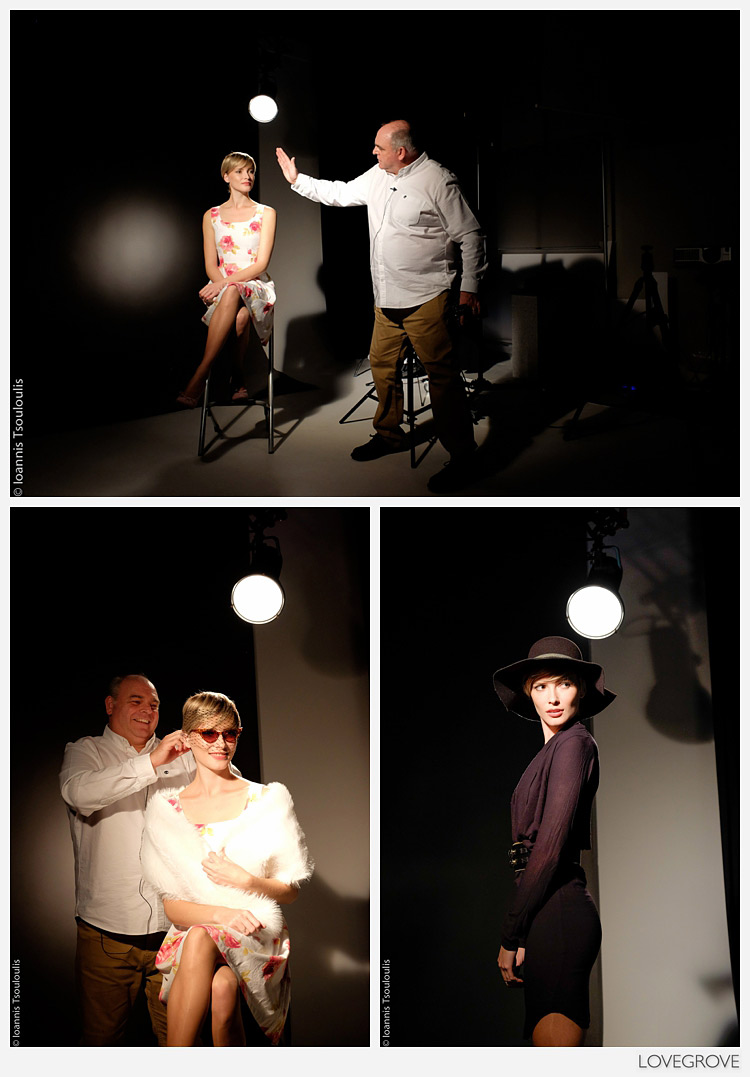21. Working with backlights and controlling shadows is a delicate process.