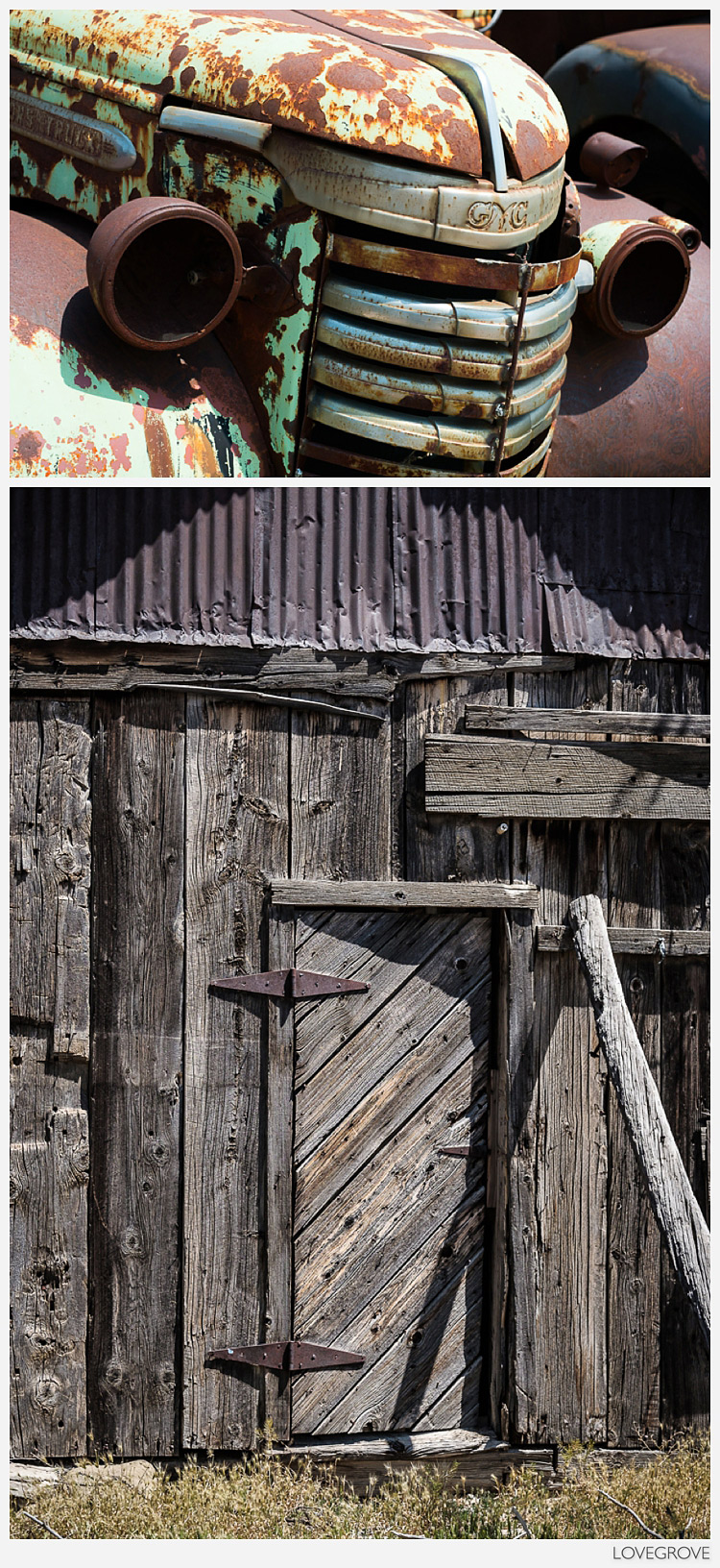 The textures of America