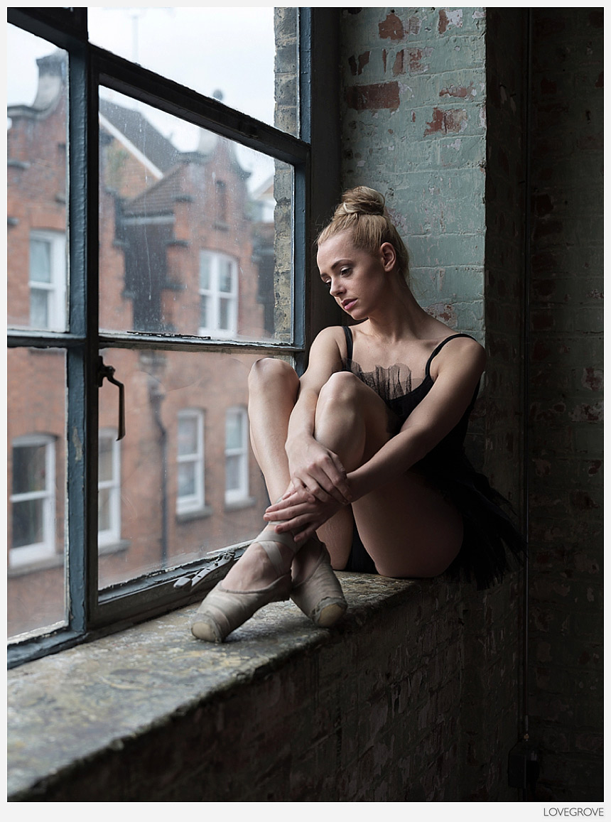 Ayla Rose at the Haçienda studio in London